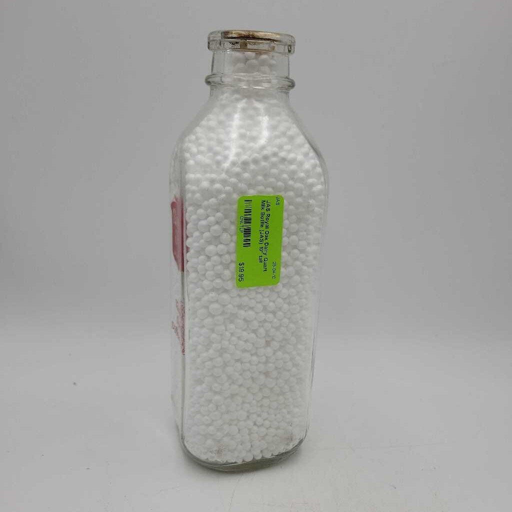 Royal Oak Dairy Quart Milk Bottle (JAS)