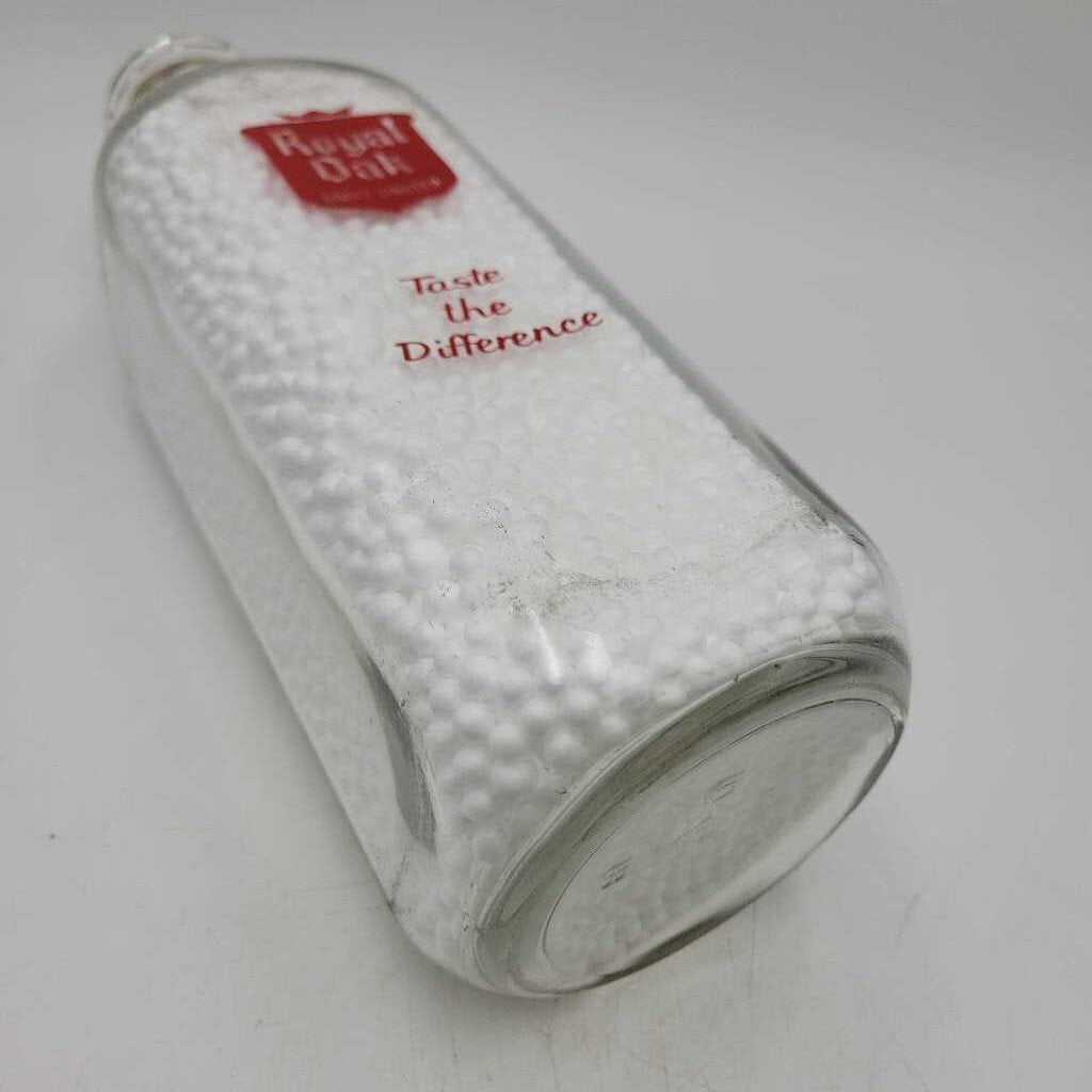 Royal Oak Dairy Quart Milk Bottle (JAS)