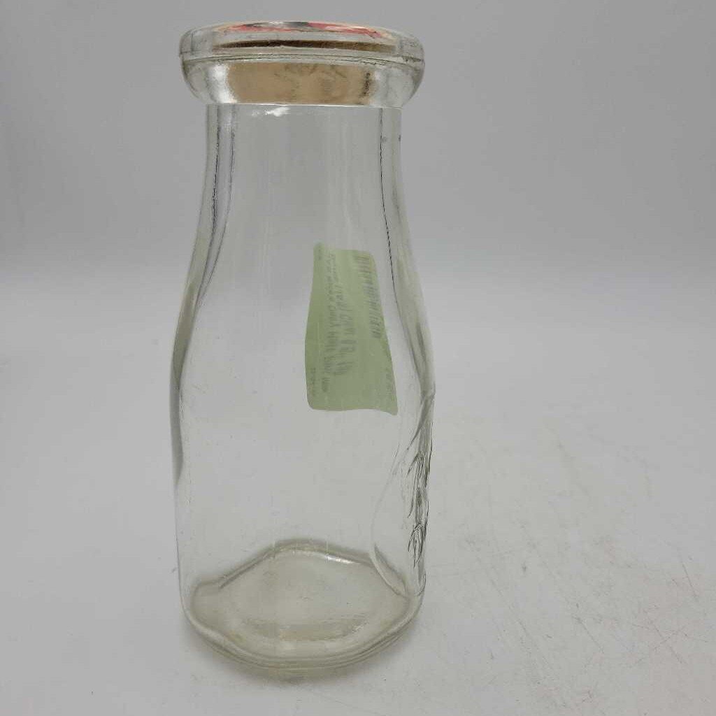 Rice's Dairy Half Pint Milk Bottle (JAS)