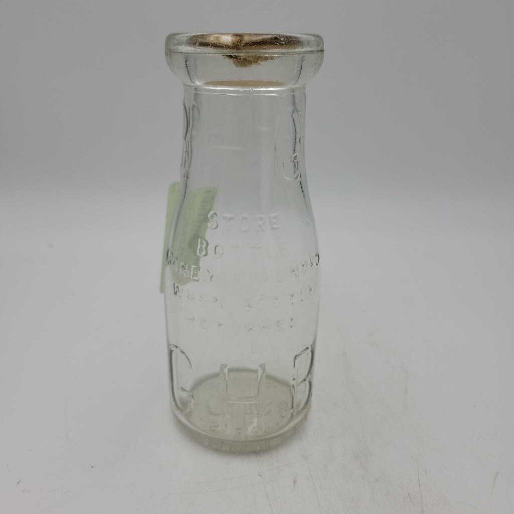 GHB Dairy Half Pint Milk Bottle (JAS)