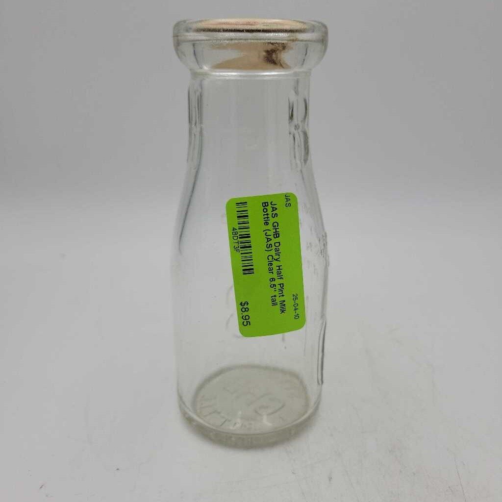 GHB Dairy Half Pint Milk Bottle (JAS)