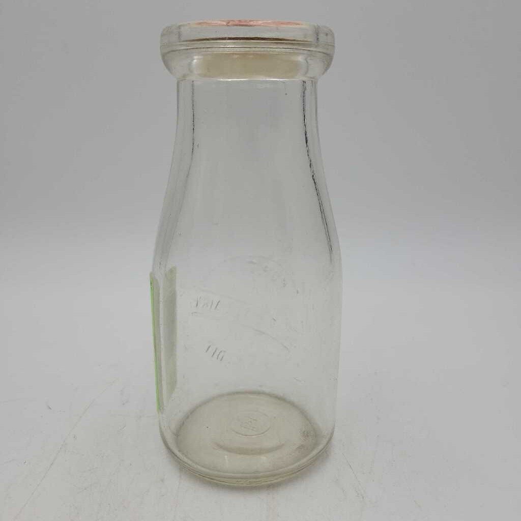 Port Credit West Side Dairy Half Pint milk bottle (JEF)