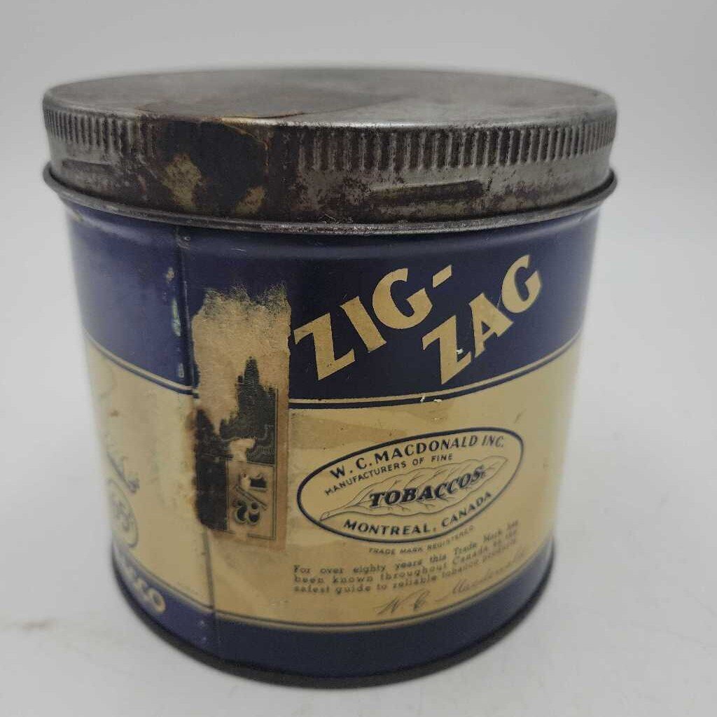 Zig Zag Tobacco Tin (NS) #526