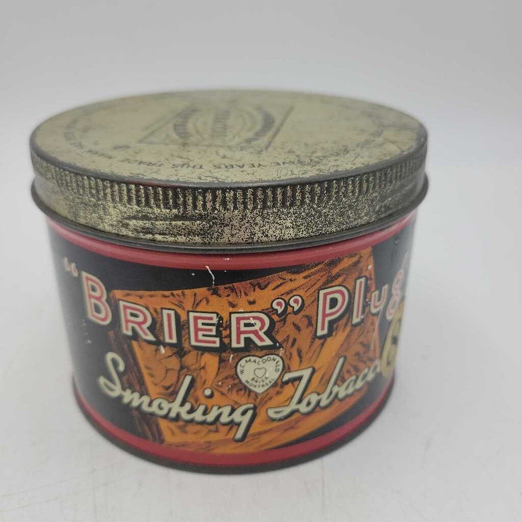 Brier Plug Tobacco Tin (NS) #526