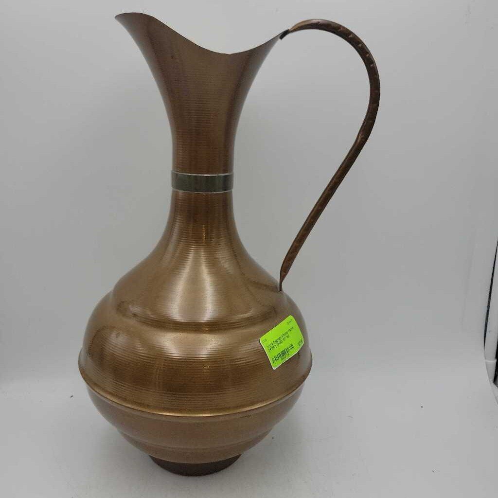 Copper Pitcher Planter (YVO) (504)