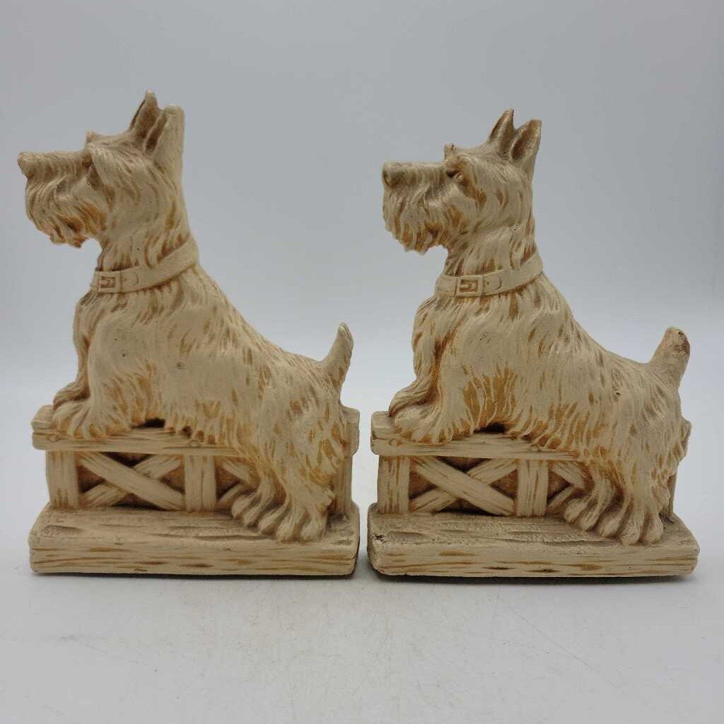 Scottie Dog Bookends (JL)