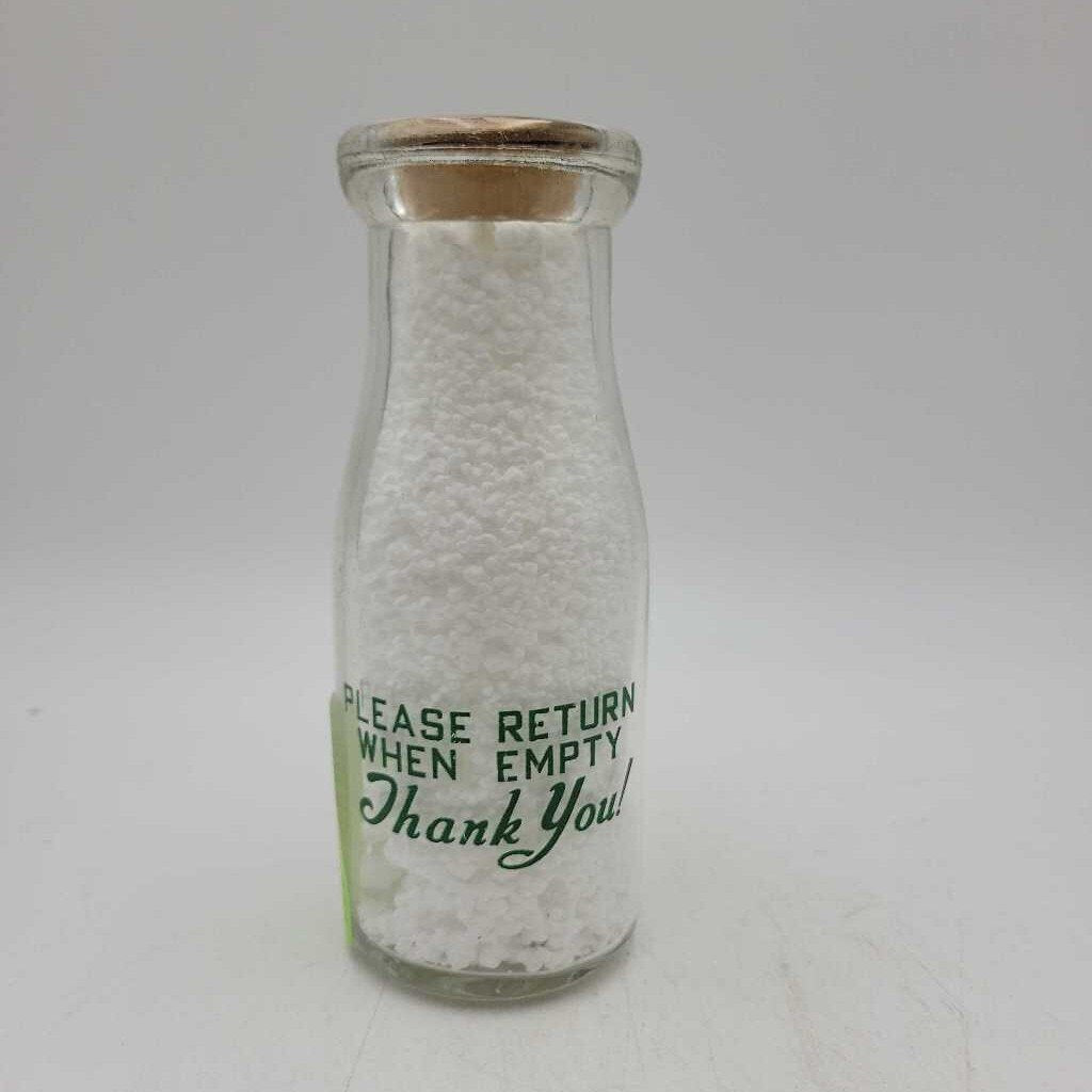 W.J. Lightle Port Hope Half Pint Milk Bottle (Jef)
