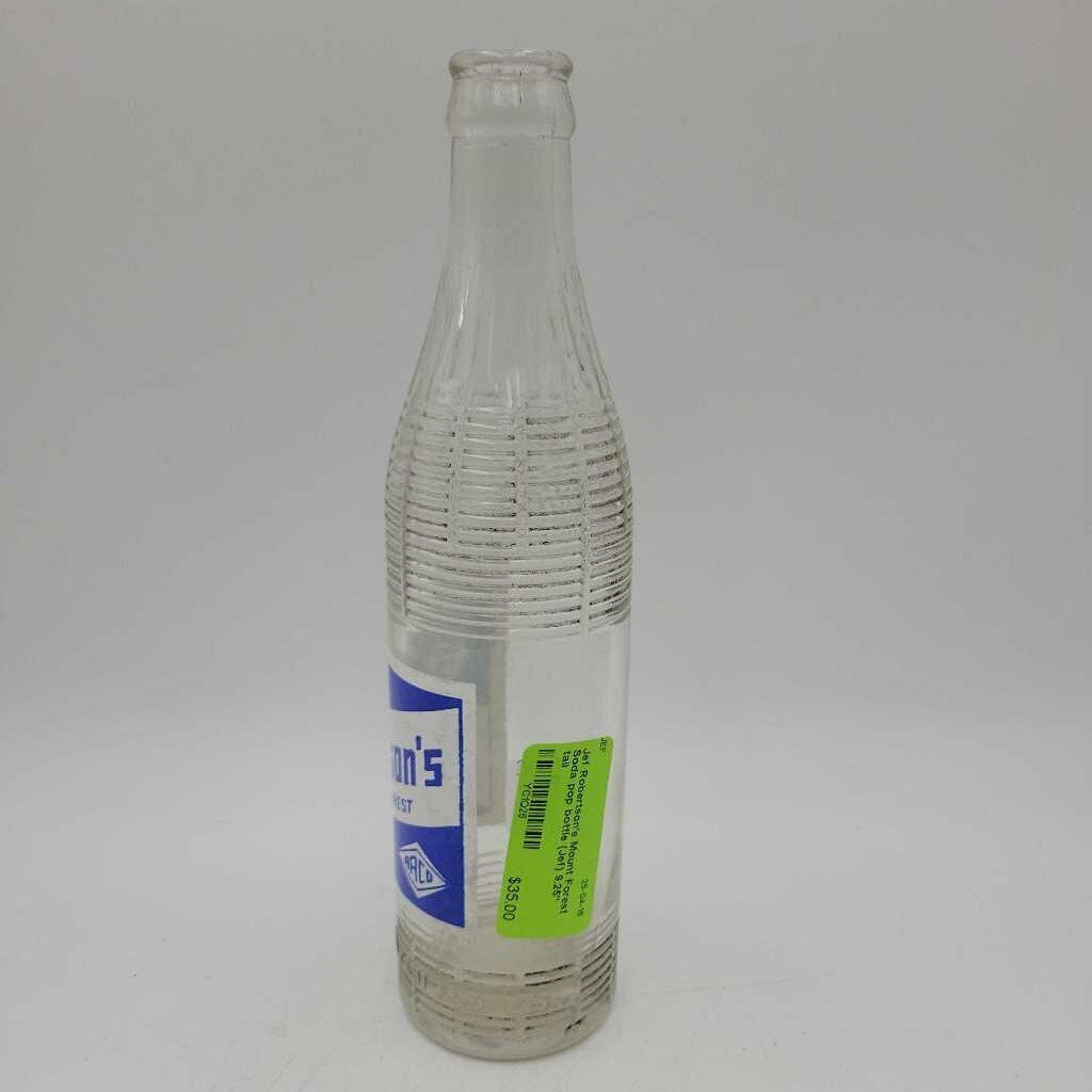 Robertson's Mount Forest Soda pop bottle (Jef)