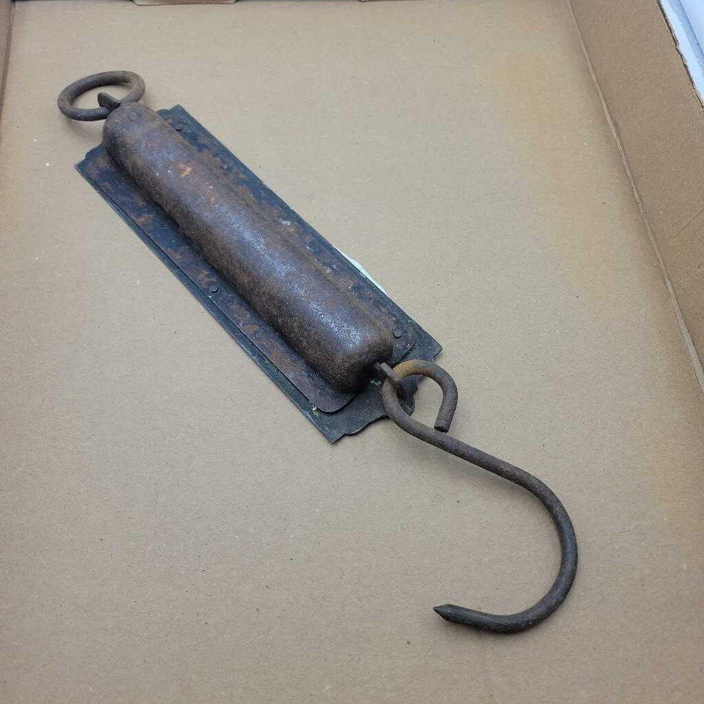 Hanging Spring Balance Scale Brass