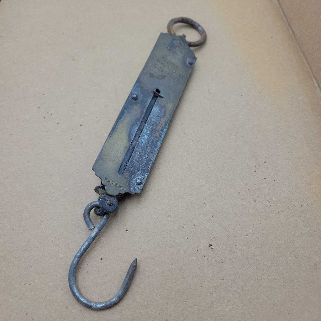 Pocket Spring Balance Scale Brass
