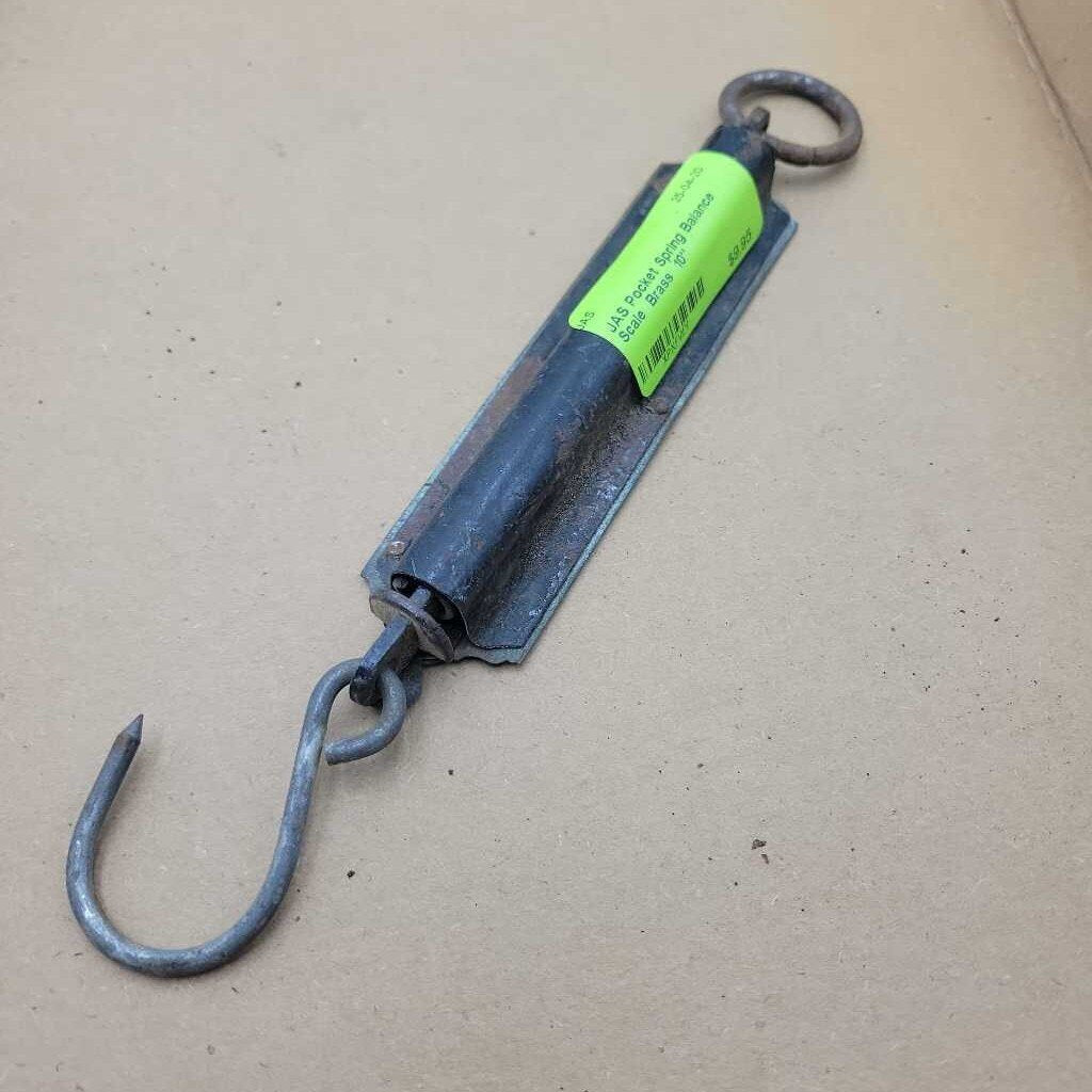 Pocket Spring Balance Scale Brass