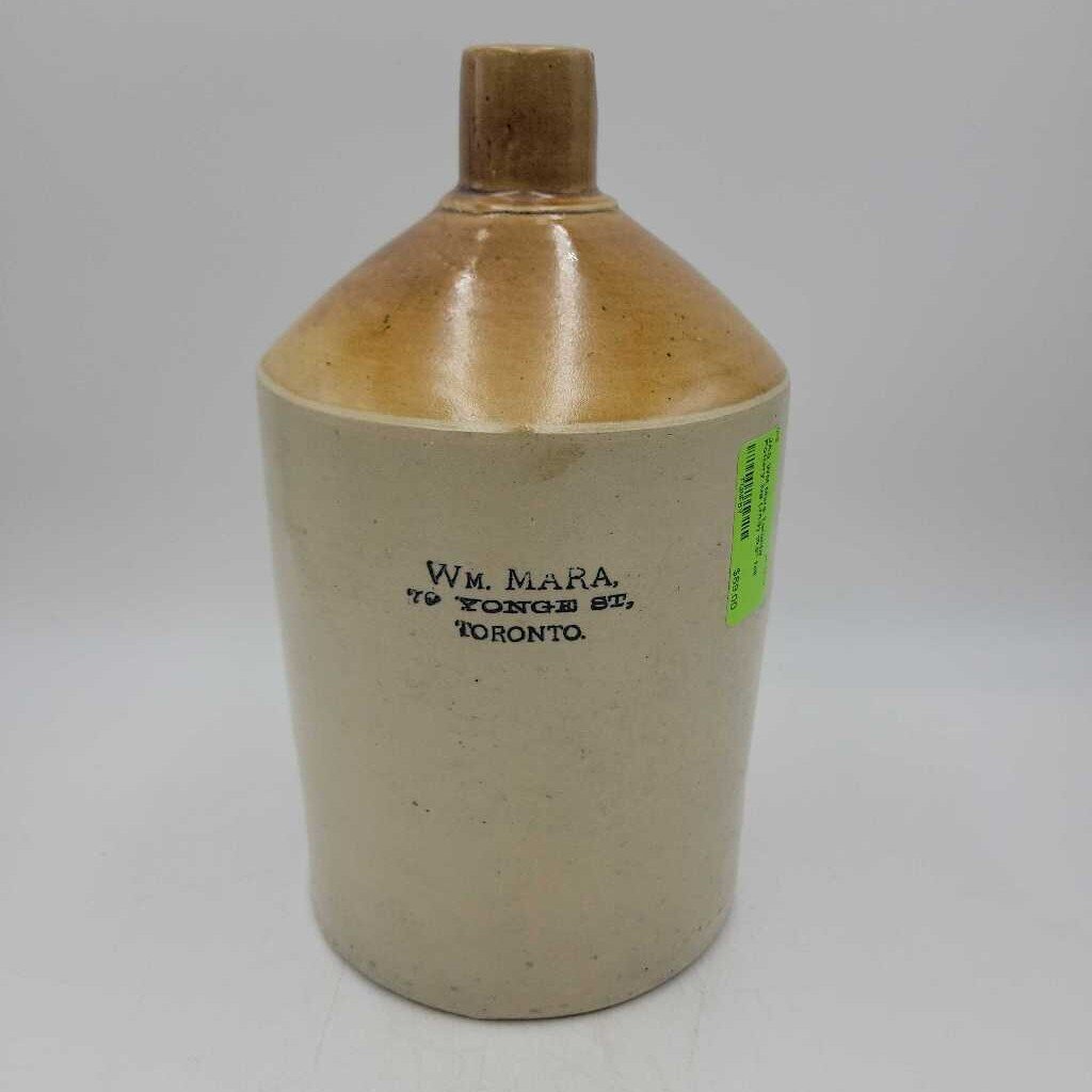 WM Mara Toronto Pottery jug (JAS)