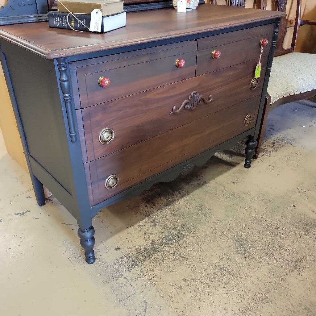 HB#2 Antique Dresser with Mirror