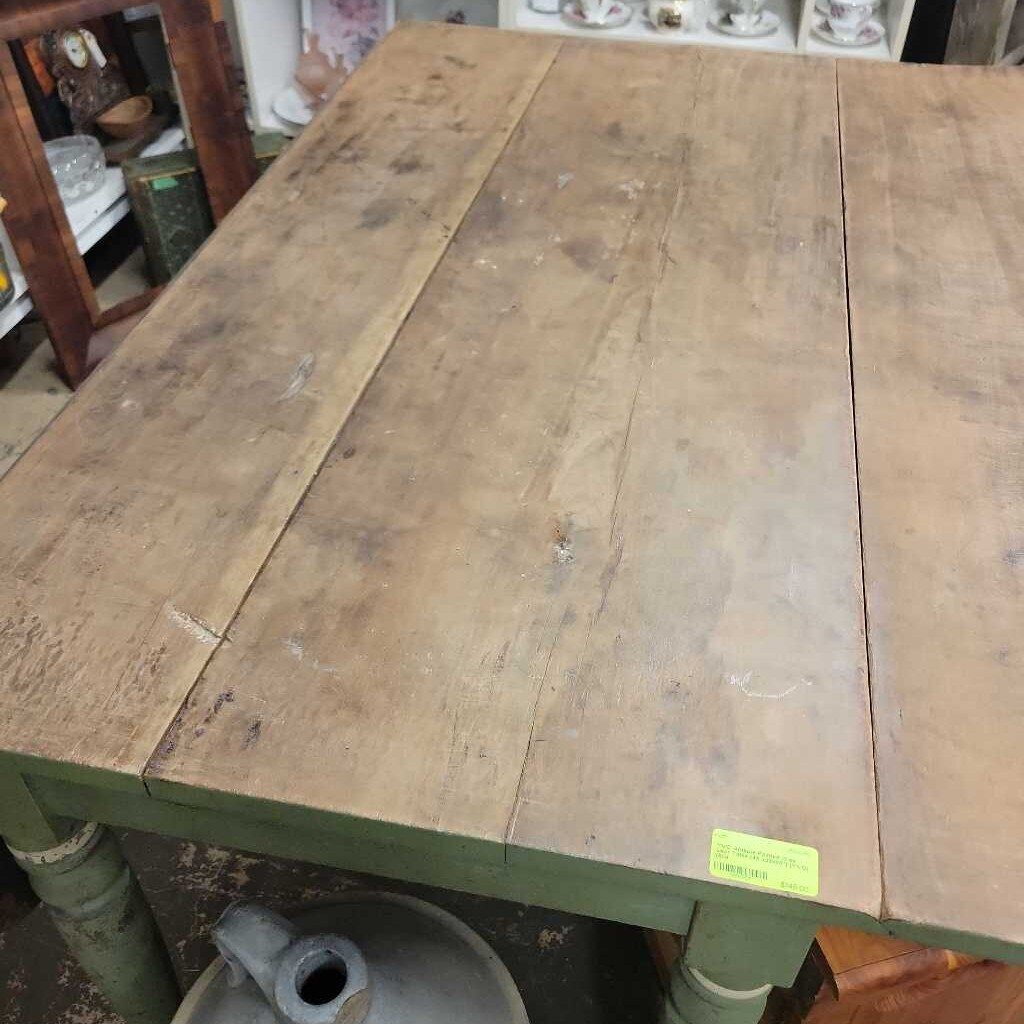 Antique Painted Drop Leaf Table (45" x 23" x 30") (YVO) 504