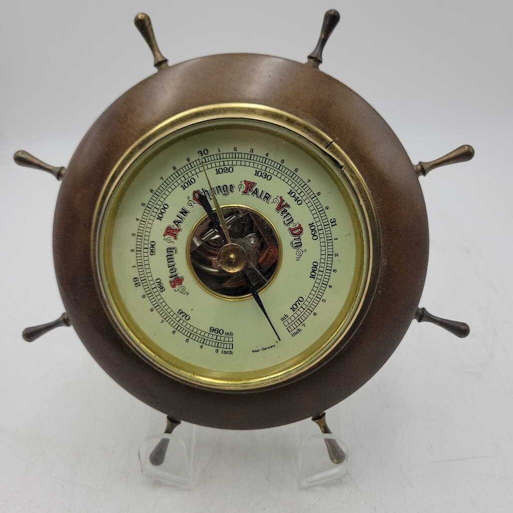 Weather gauge Ships wheel SR (NUR)