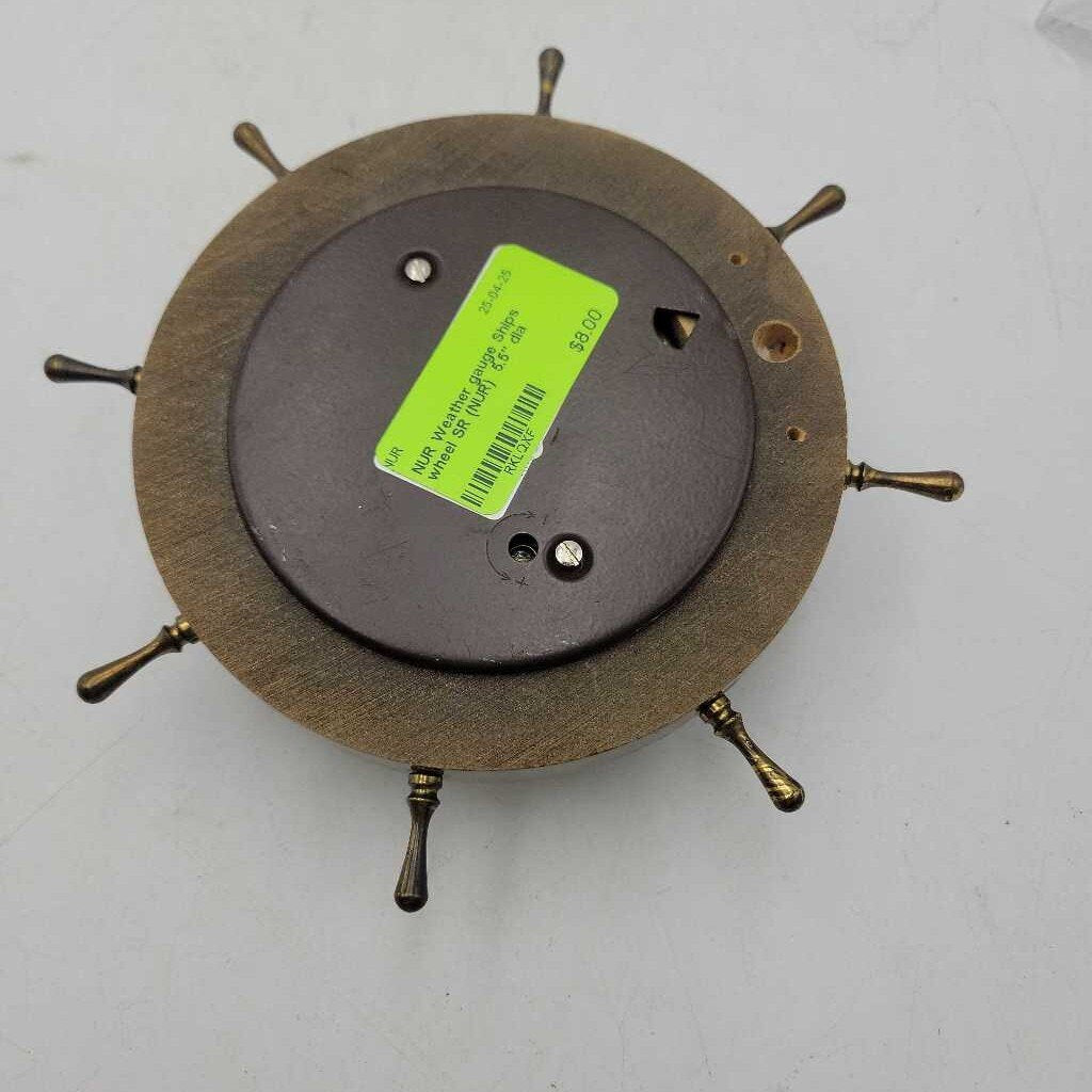 Weather gauge Ships wheel SR (NUR)