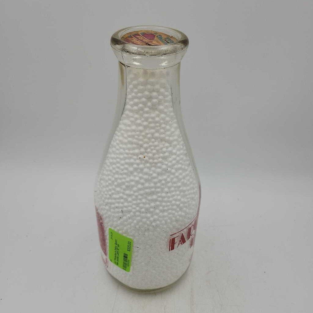 Farquhar's Dairy Quart Milk bottle (JEF)
