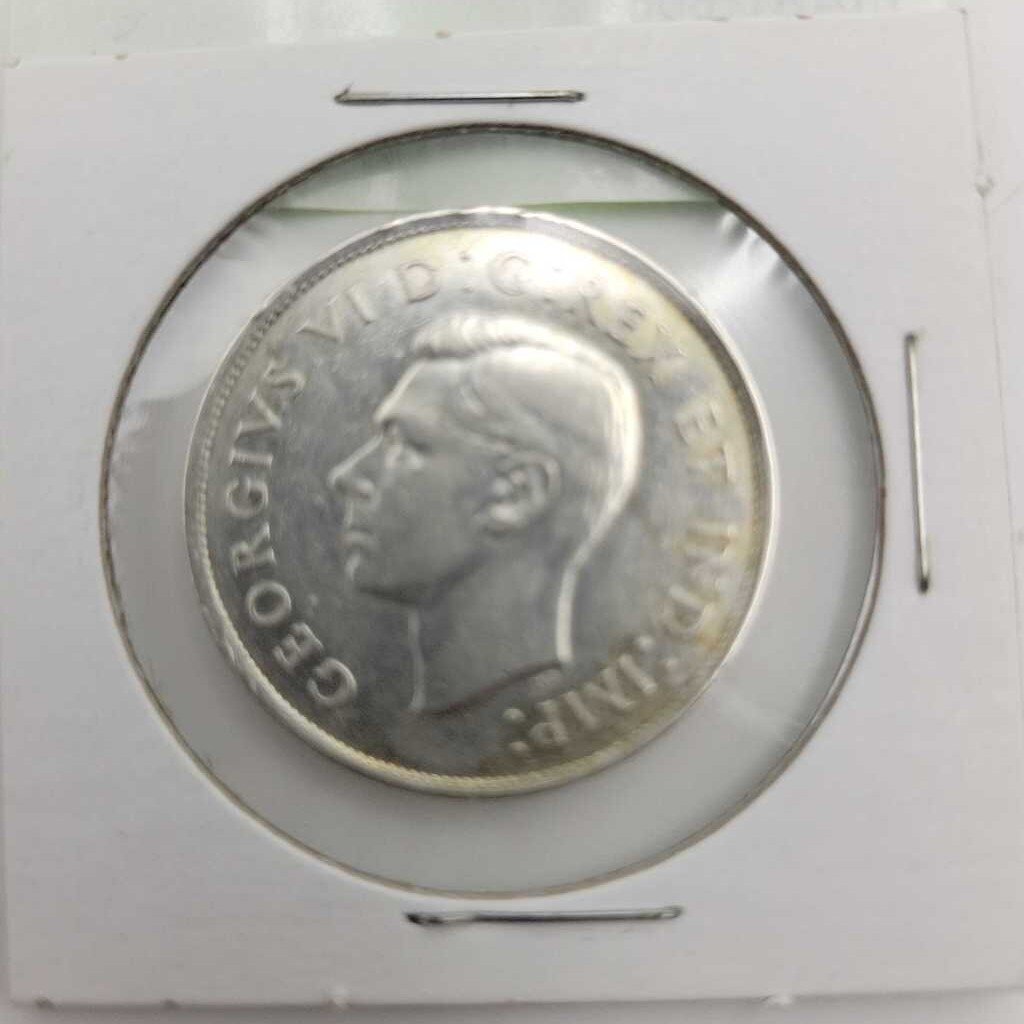 1937 Canadian Silver Fifty Cent Piece Excellent (JAS)