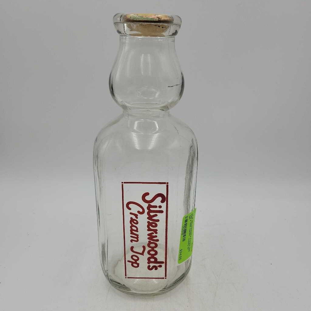 Sliverwood's Cream top Dairy Milk bottle (JAS)
