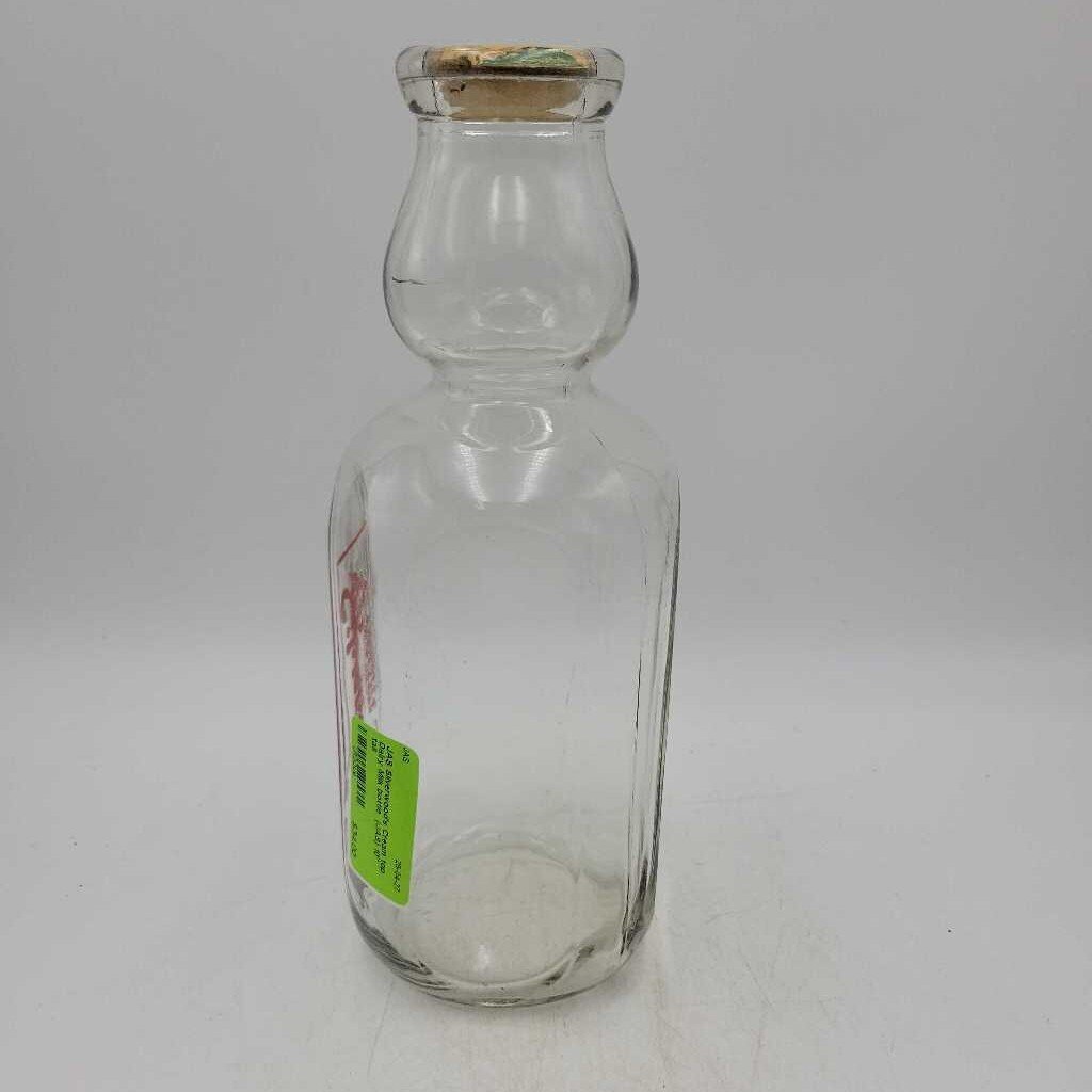Sliverwood's Cream top Dairy Milk bottle (JAS)