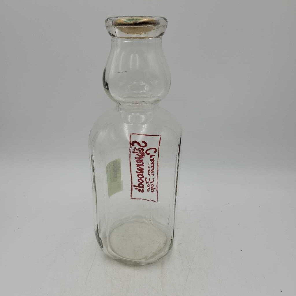 Sliverwood's Cream top Dairy Milk bottle (JAS)