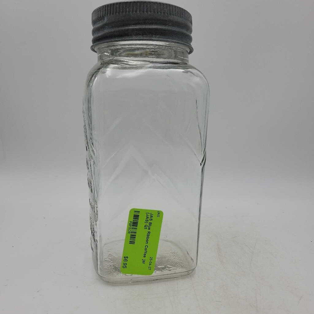 Blue Ribbon Coffee jar (JAS)