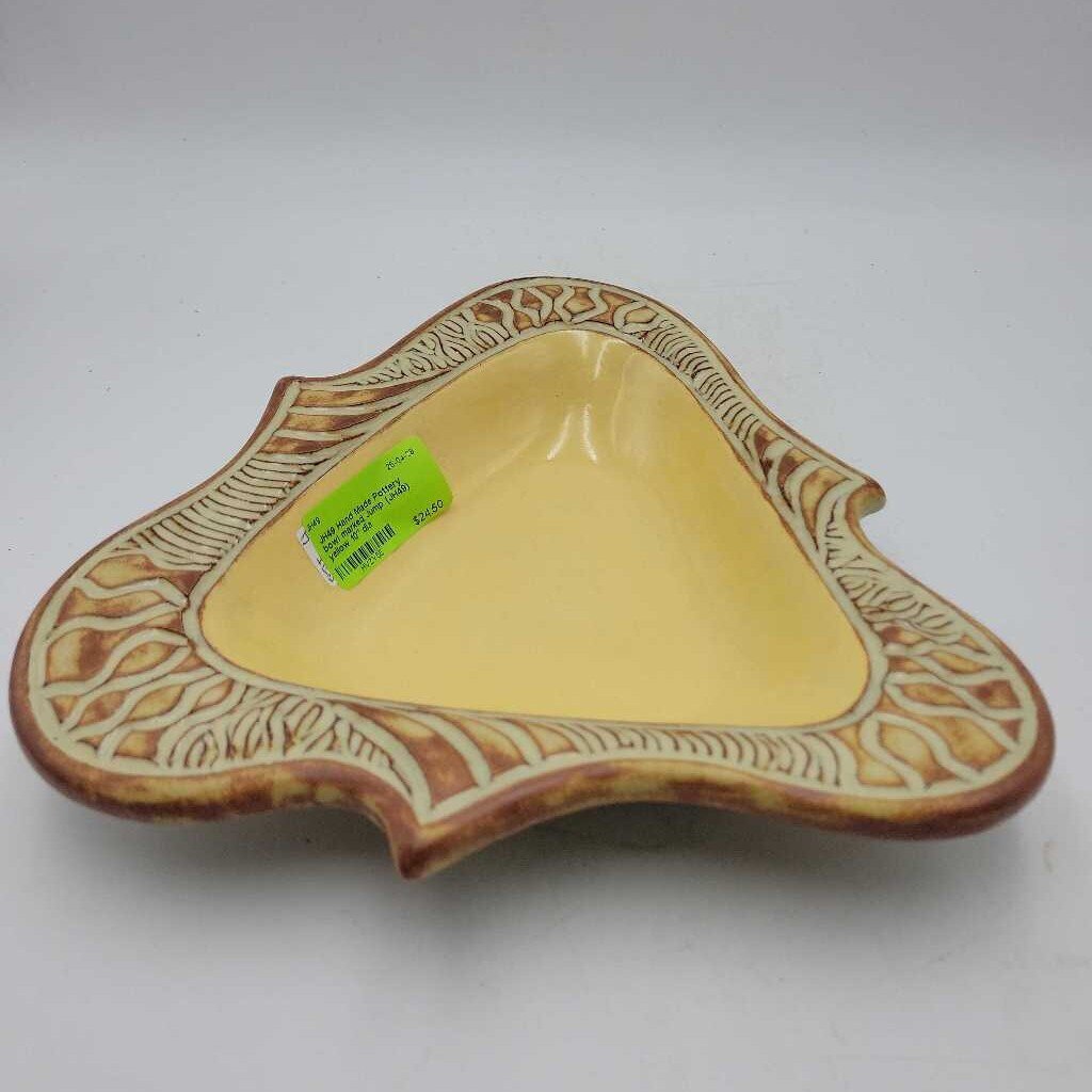 Hand Made Pottery bowl marked Jump (JH49)