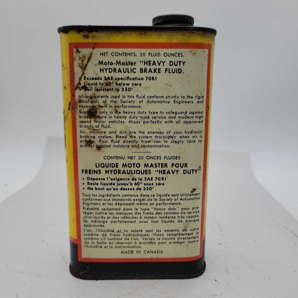 Moto Master Brake Fluid Tin CTC (JAS)
