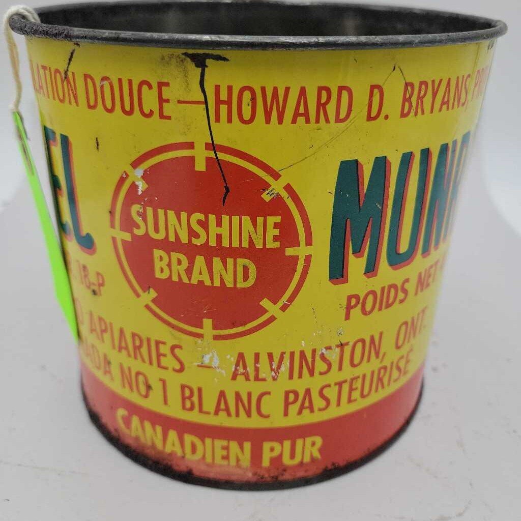 Munro's Honey tin Tin (JAS)