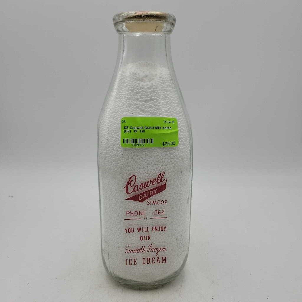 Caswell Quart Milk bottle (DR)