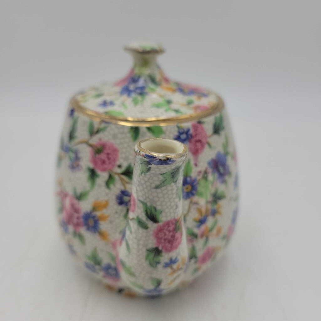 Chintz Personal Teapot Royal Winton single cup (JL)