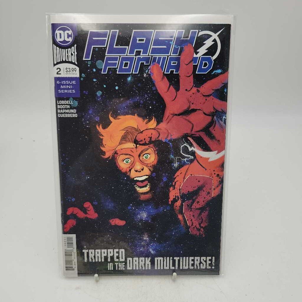 DC comic flash forward trapped in the dark multi. Verse.