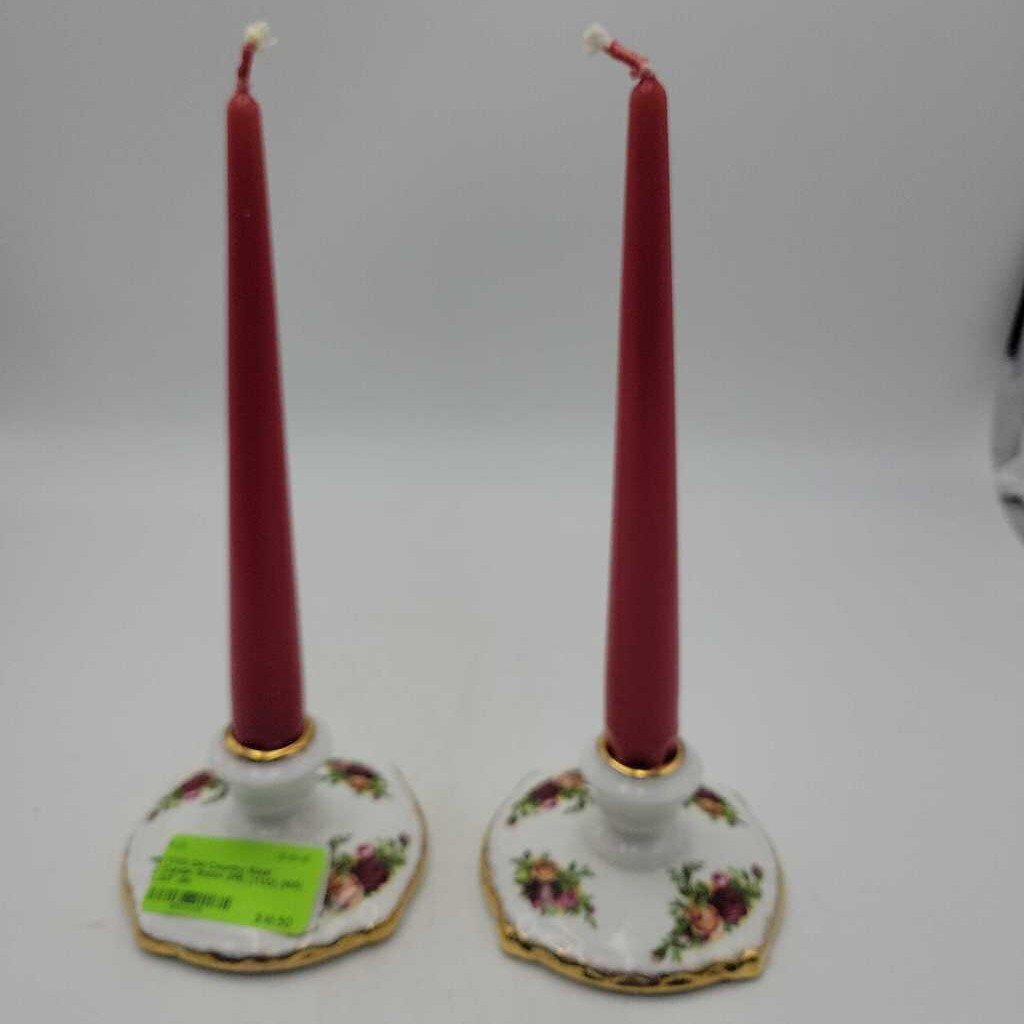 Old Country Rose Candle Sticks (PR) (YVO) (505)