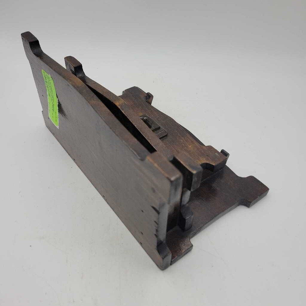 Wooden Letter Holder inkwell Stand (DS) 3252