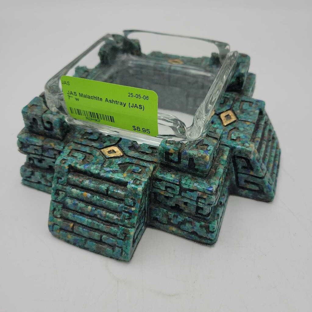 Malachite Ashtray (JAS)