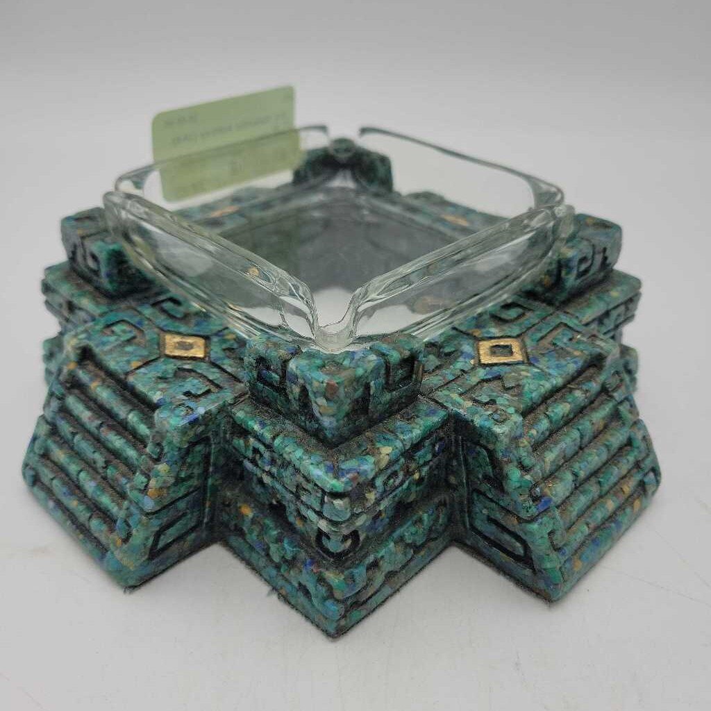 Malachite Ashtray (JAS)