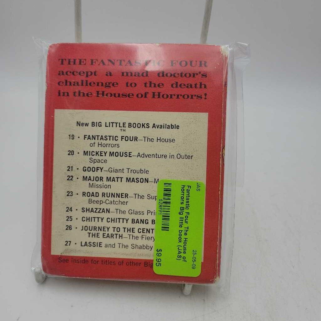 Fantastic Four The House of horrors Big little book (JAS)