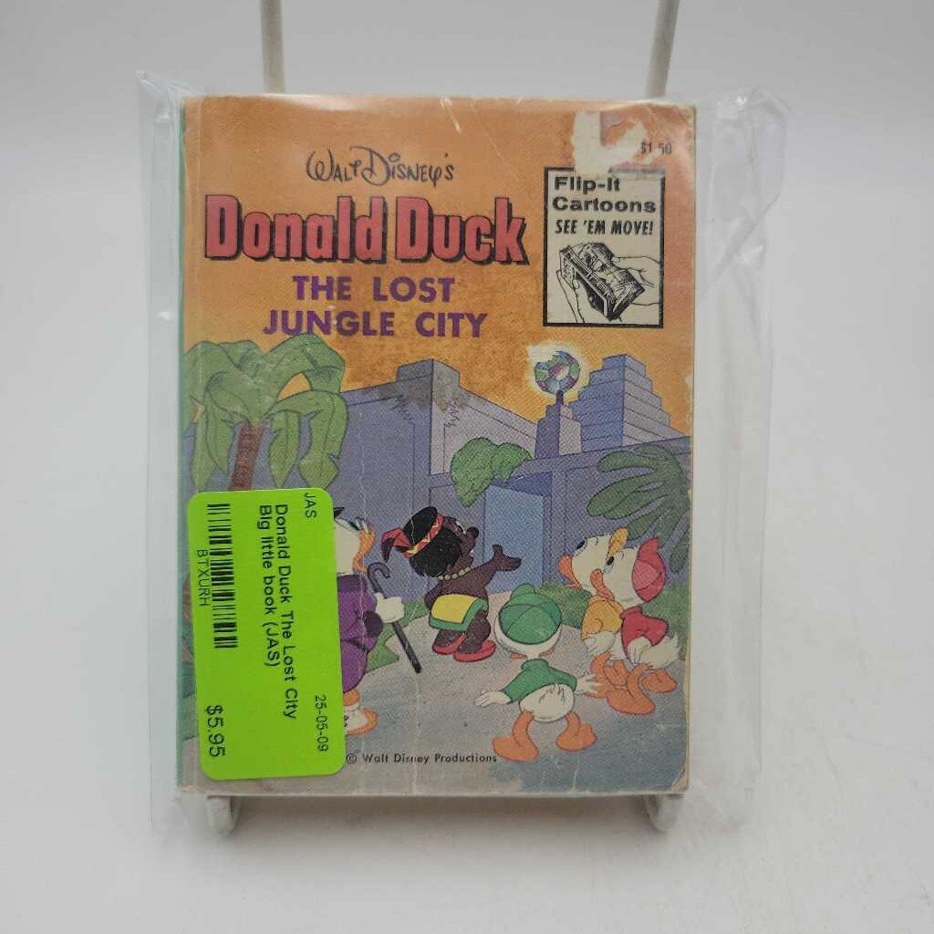Donald Duck The Lost City Big little book (JAS)