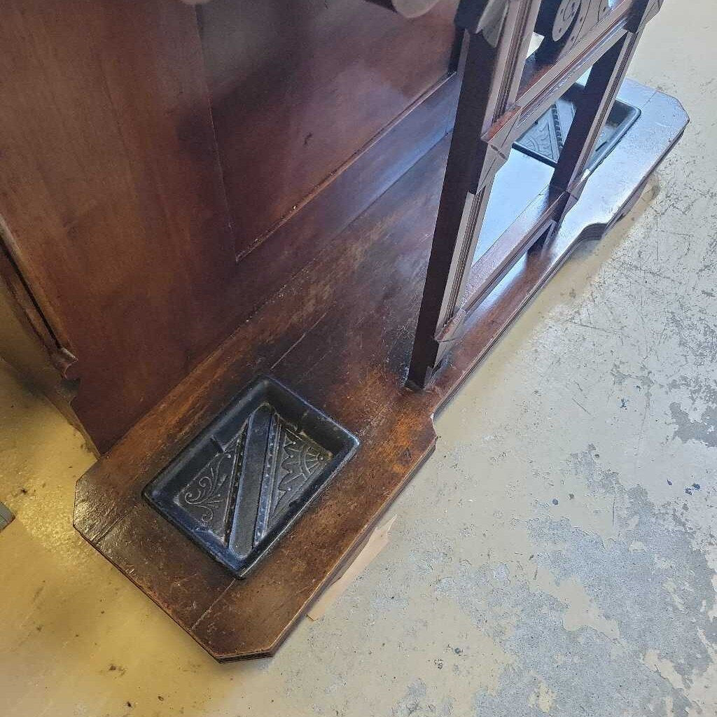 Victorian Walnut Hall Stand (NS) 534