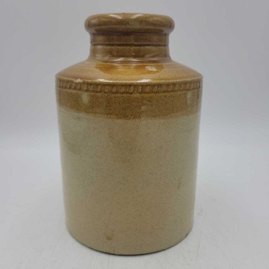 Small Pottery Crock (YVO) (505)