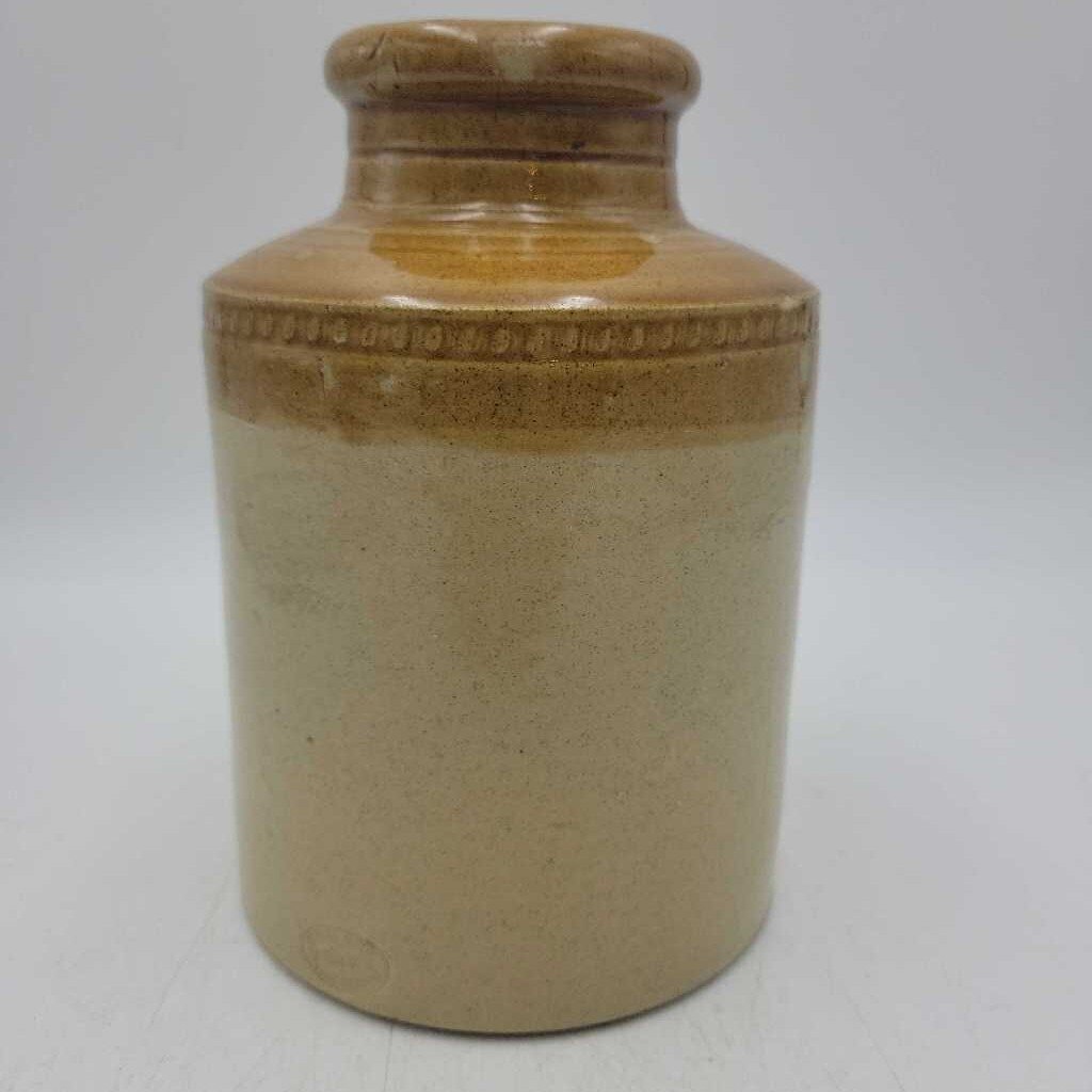 Small Pottery Crock (YVO) (505)