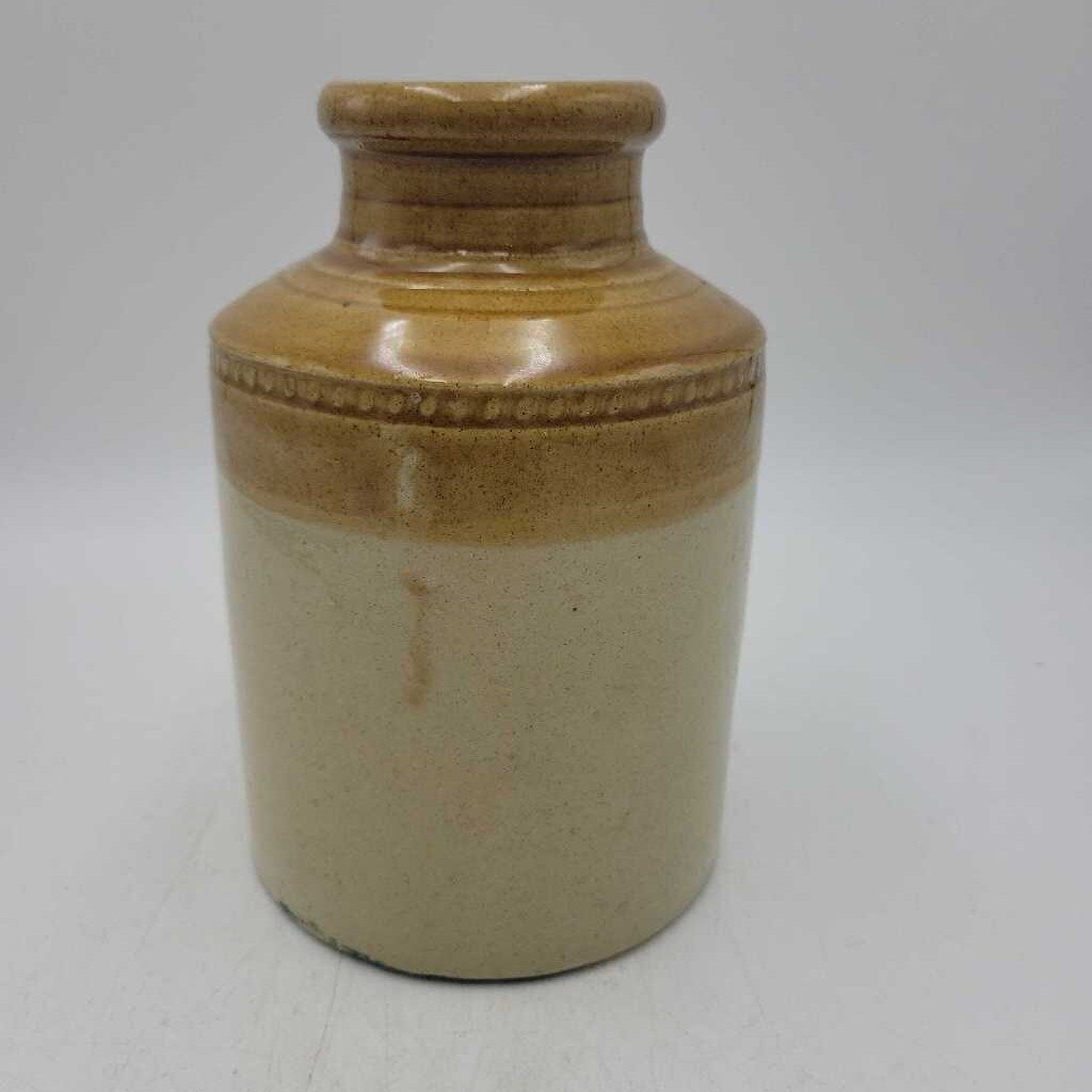 Small Pottery Crock (YVO) (505)