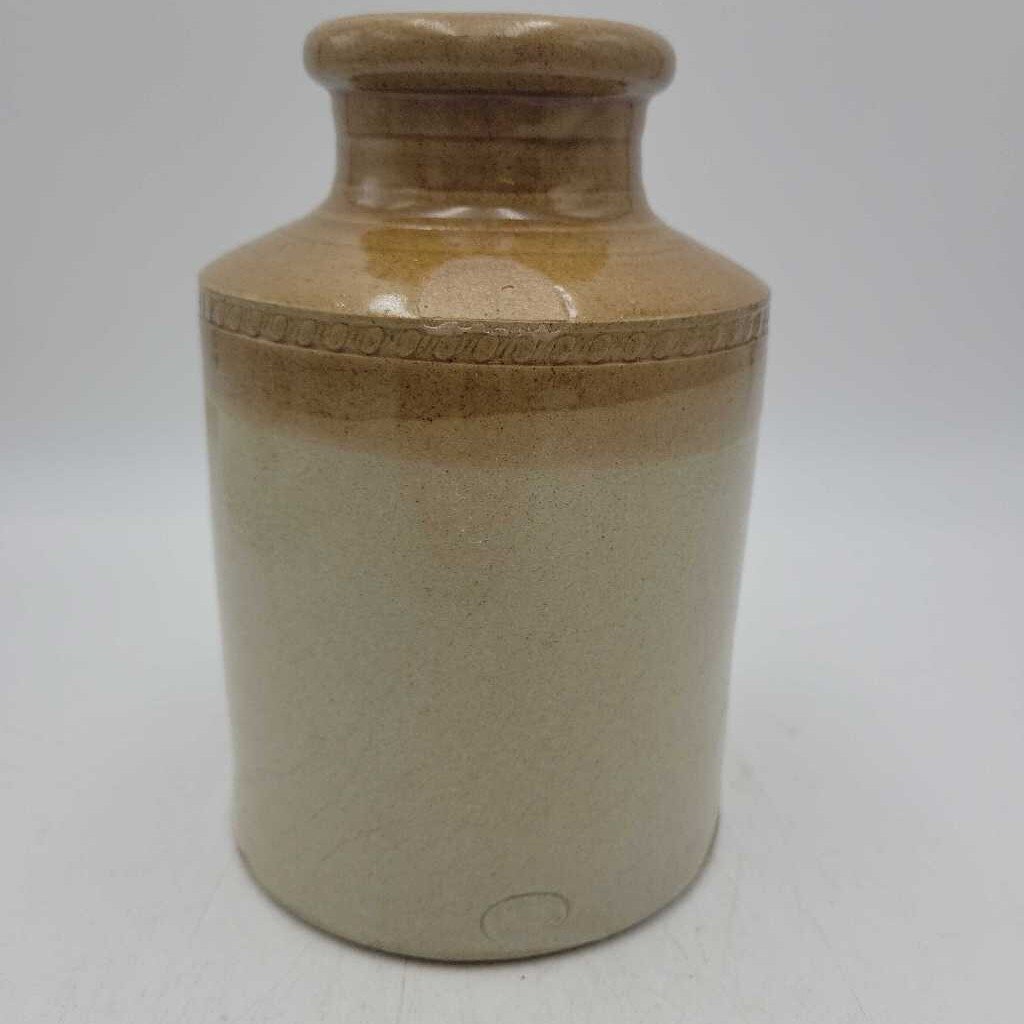 Small Pottery Crock (YVO) (505)