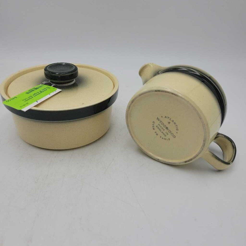 Wedgewood Atlantic Cream & Sugar Set (JL)