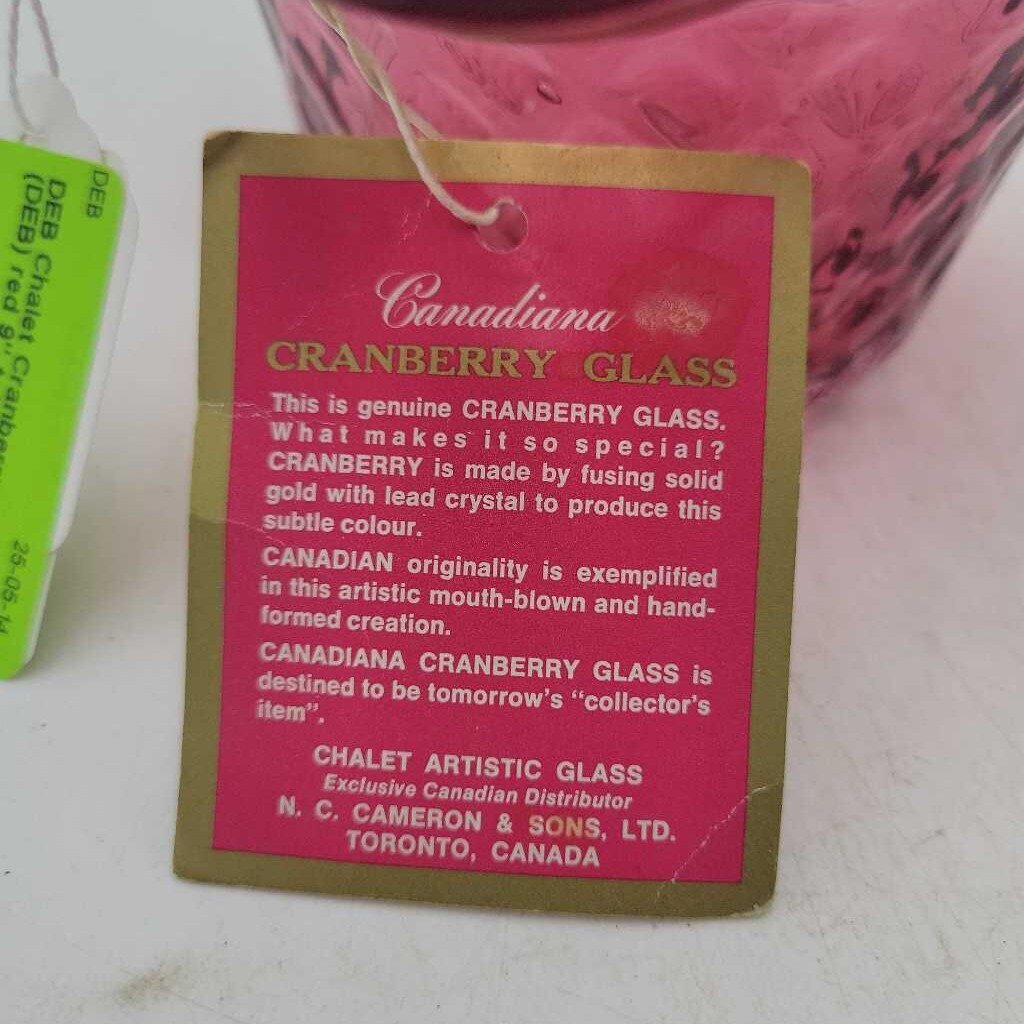 Chalet Cranberry Basket (DEB)