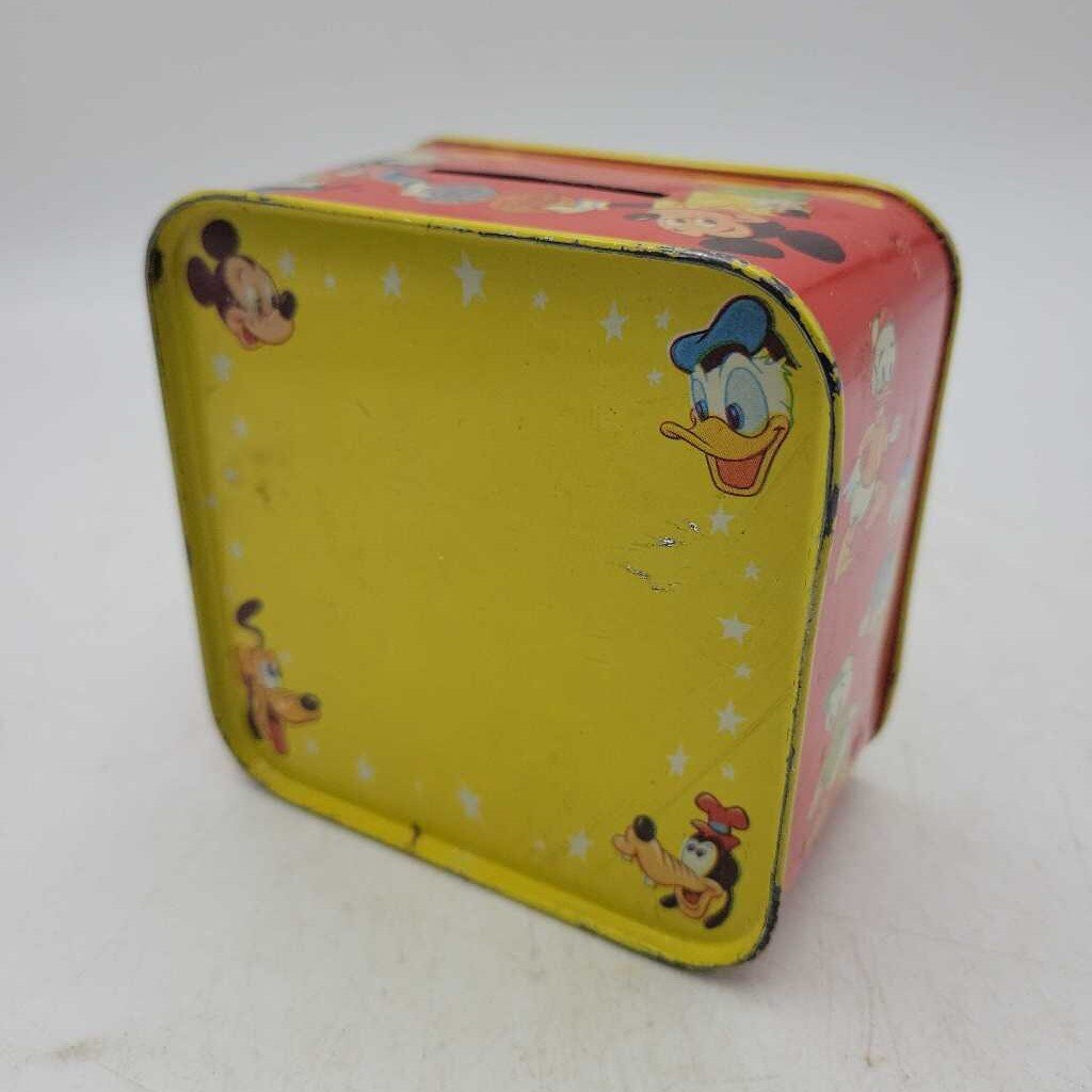 Vintage Disney Tin Bank