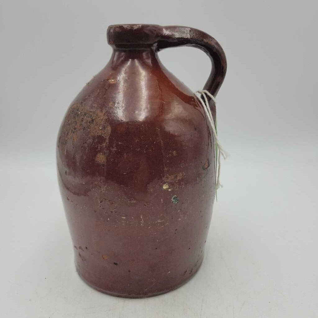 Quarter Gallon Redware Jug (JAS)