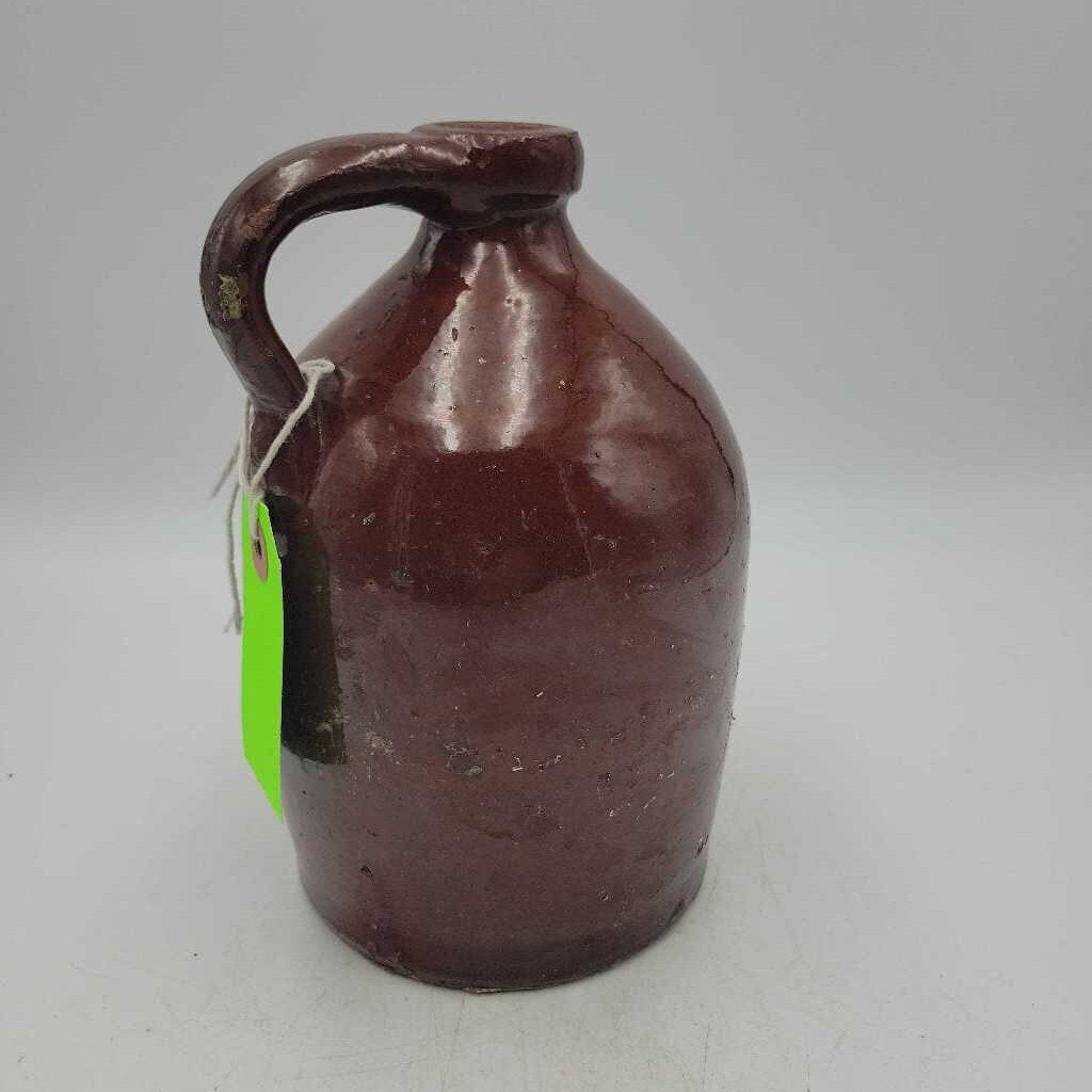 Quarter Gallon Redware Jug (JAS)