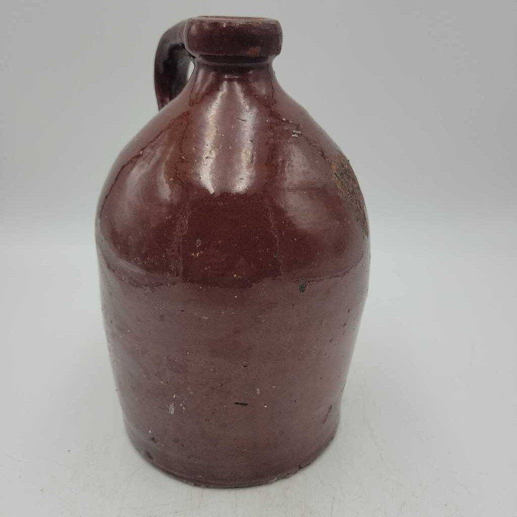 Quarter Gallon Redware Jug (JAS)
