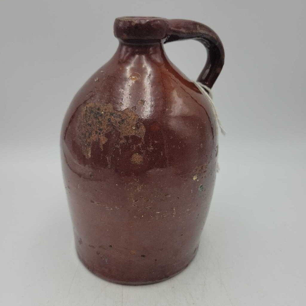 Quarter Gallon Redware Jug (JAS)